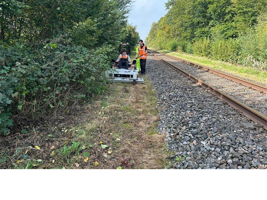 3D grondradar bij het spoor