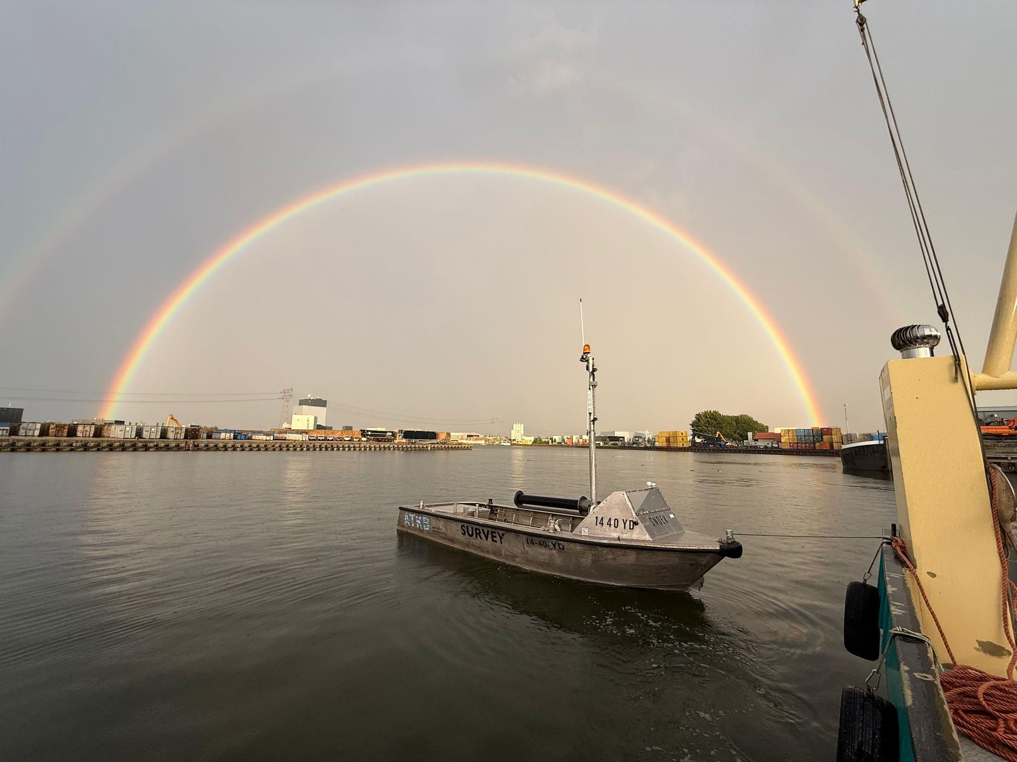 dubbele regenboog