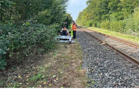 3D grondradar bij het spoor