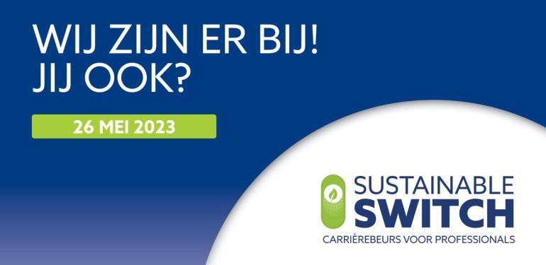 Bezoek ons op de Sustainable Switch