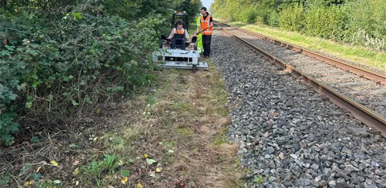 3D grondradar bij het spoor