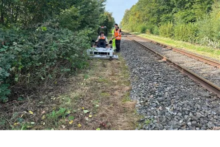 3D grondradar bij het spoor